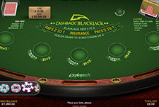 Cashback Blackjack en el casino KIROLBET