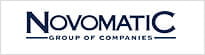 El logotipo de la empresa proveedora novomatic