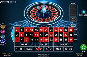 Ruleta Quantum, uno de los juegos en vivo de bet365.