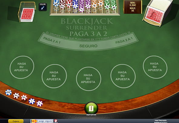 La variante Surrender de Blackjack