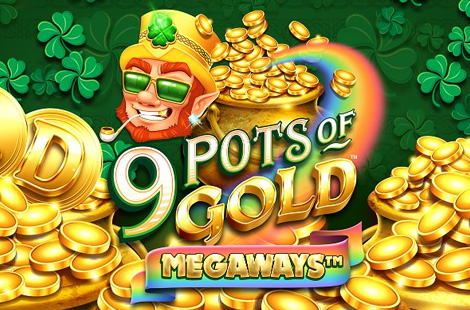 Portada de la slot 9 Pots of Gold Megaways del proveedor Gameburger