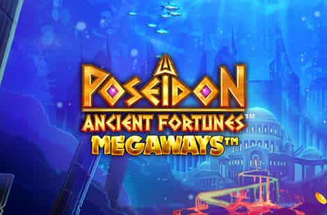 Portada de la tragaperras Ancient Fortunes Poseidon Megaways de Microgaming.