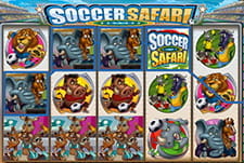 Vista previa de la tragaperras Soccer Safari