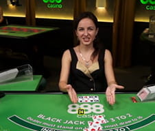 Juegos en Vivo y por TV en 888casino