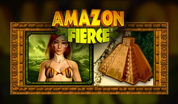 Portada de la tragaperras Amazon Fierce para casinos online de España.