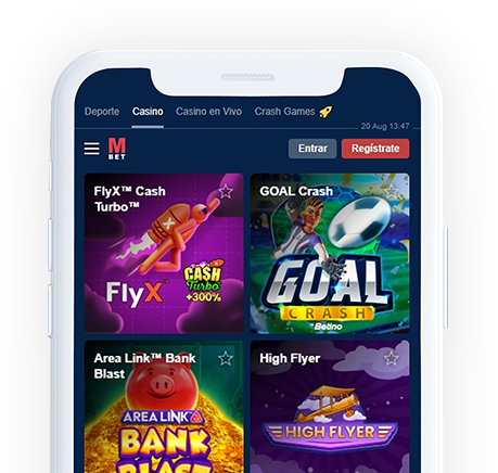 Un móvil con la página web de Marathonbet en la pantalla