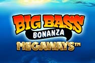 Portada de la tragaperras Big Bass Bonanza Megaways.