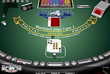 Mesa del juego Blackjack Atlantic City en el casino Bethard.