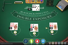 Mesa en casino online de blackjack