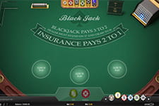 Juego de Blackjack Europeo