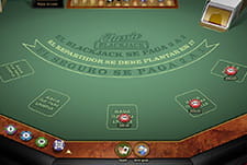 Vista previa del clásico de casino Blackjack