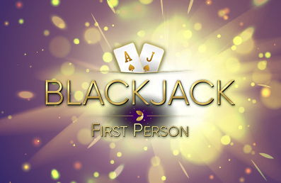 Logo del juego First Person Blackjack