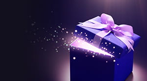 Caja de un regalo.