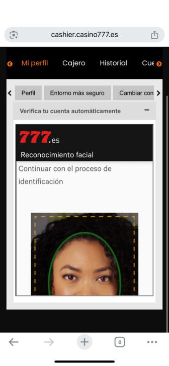 Realizar una grabación de vídeo para comprobar lka identidad.