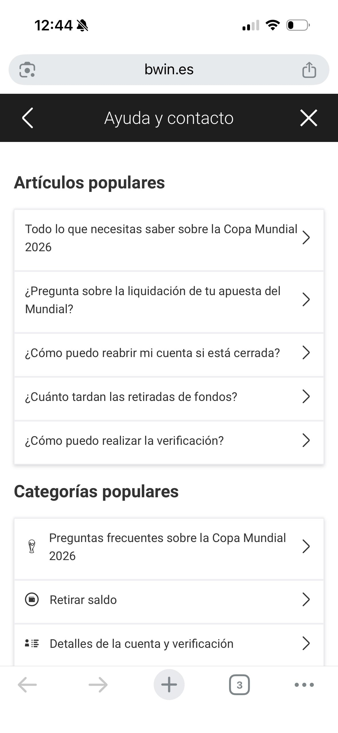 Canales de atención al cliente disponibles en una casa de apuestas fiable.