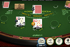 Blackjack Cashback en MansionCasino