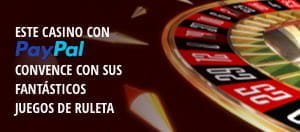 888casino online con juegos de ruleta y PayPal como método de pago.