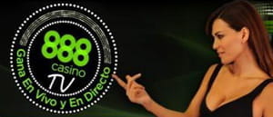 En 888casino es posible jugar a la Ruleta en Vivo desde el televisor