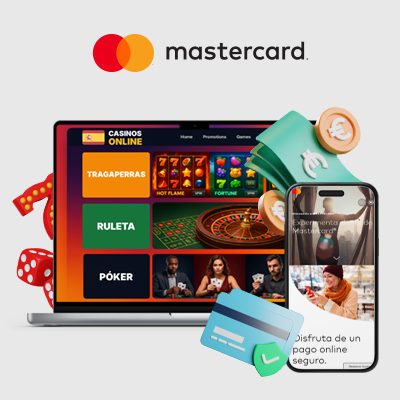 Oferta de juegos en un casino online con Mastercard