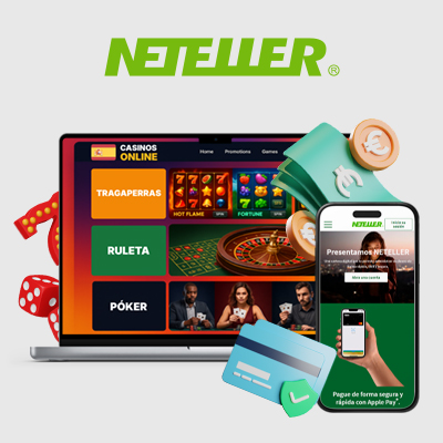 Oferta de juegos en un casino online con Neteller.