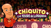 Portada de la slot Chiquito y el tesoro de la pradera de MGA.