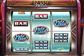 Máquina tragaperras Classic Wilds de estilo clásico en la versión para móvil de Canal Bingo.