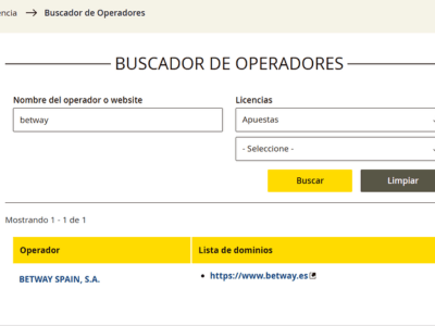 Para asegurarte al 100% de su fiabilidad, comprueba el estado de su licencia en la página oficial de la DGOJ.