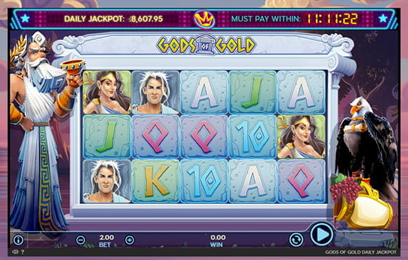 Tragaperras Gods of Gold.