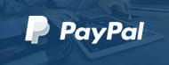 Logo del método de pagos PayPal.