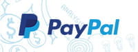 Logo de PayPal para casinos con este método de pago electrónico.