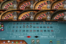 Pantalla principal de la ruleta multirrueda