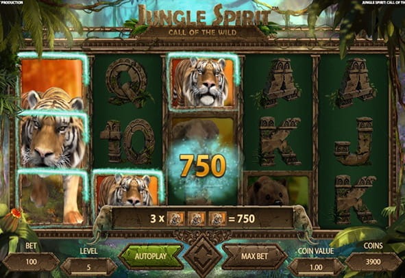 Prueba ahora la máquina Jungle Spirit totalmente gratis, sin registro o ingreso de dinero real.