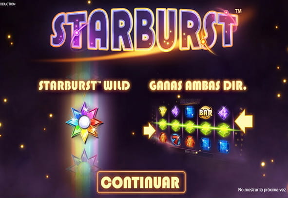 El juego Starburst de NetEnt es una lluvia estelar de premios. Prueba aquí los giros completamente gratis.