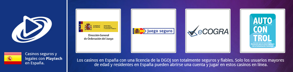 Infografía de Playtech y todas las entidades reguladoras del juego en España.