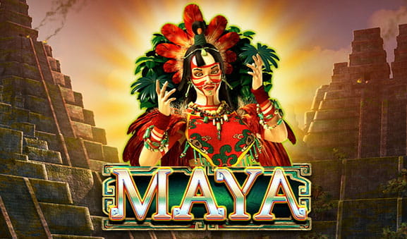 Portada de la slot para casinos online, Maya.