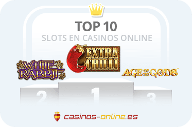 Un podio con las 3 mejores tragaperras online en España: Bonanza, Planet of the Apes y Jackpot Giant.