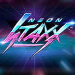 Portada de slot de Neon Staxx de NetEnt.