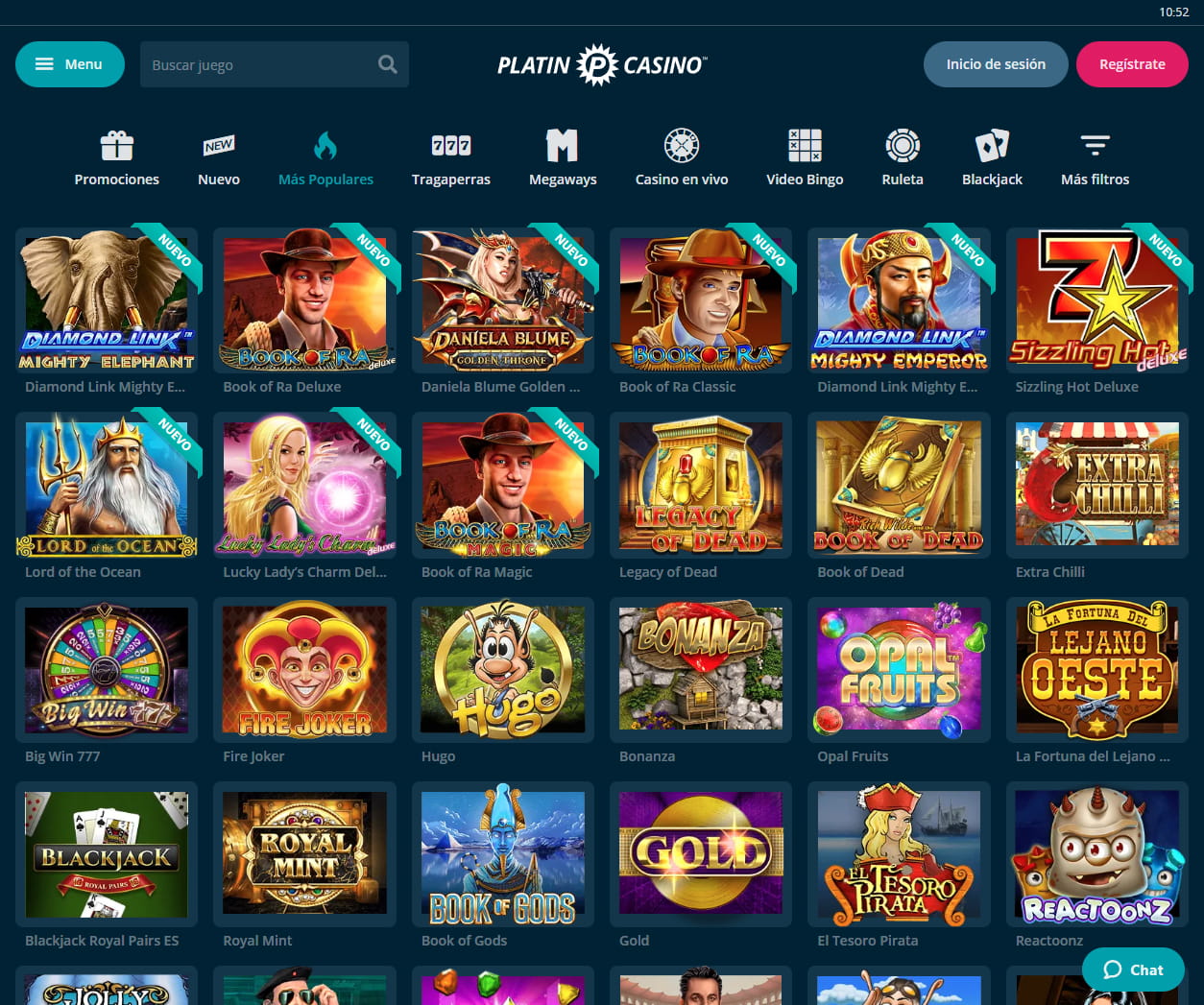 Nuevo casino online españa