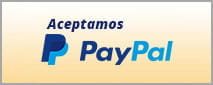 Logo del método de pago para casino Tómbola, PayPal