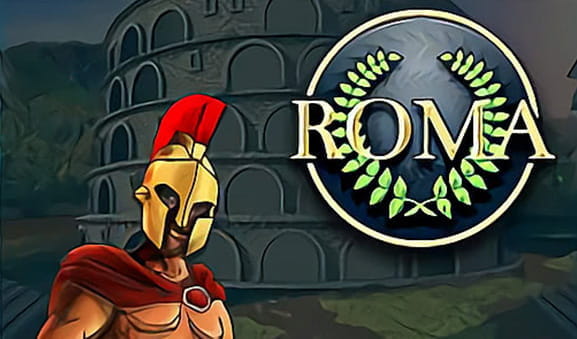 Portada de la slot Roma de MGA.