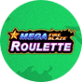 Logo de la Ruleta Mega Fire Blaze, disponible en casinos online de España.