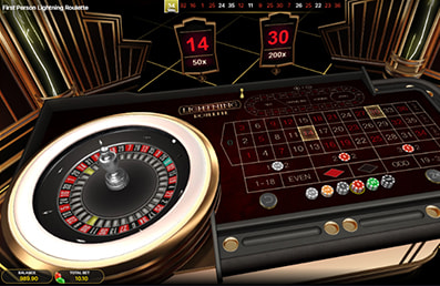 Una imagen de otro momento del juego Ruleta Relámpago