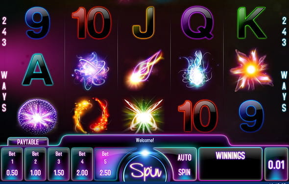 Portada de la slot para casinos online de España, Wisps.