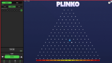 Tragaperras Plinko de Hacksaw Gaming