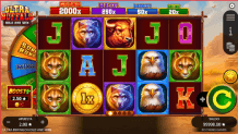 Tragaperras Ultra Buffalo Hold and Win de Booming Games
