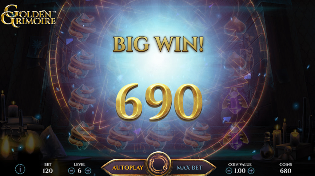 Función Sticky Mystery en la slot Golden Grimoire