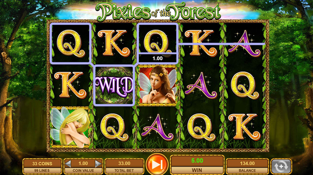 Tumbling Reels y giros gratis de la slot Pixies of the Forest
