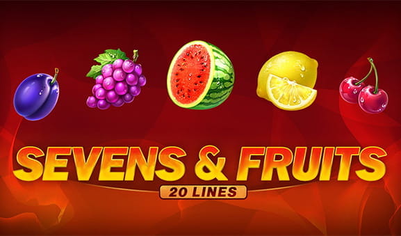 Imagen de presentación de la slot Sevens N Fruits de Playson.