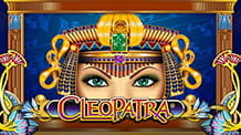 Portada de la tragaperras Cleopatra de IGT para casinos online.