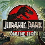 Portada de la tragaperras Jurassic Park de Microgaming.